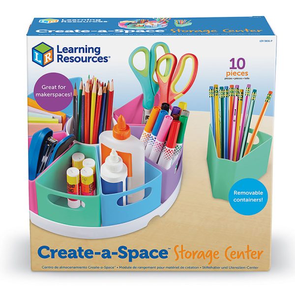 Create-A-Space™ Storage Center, Pastel