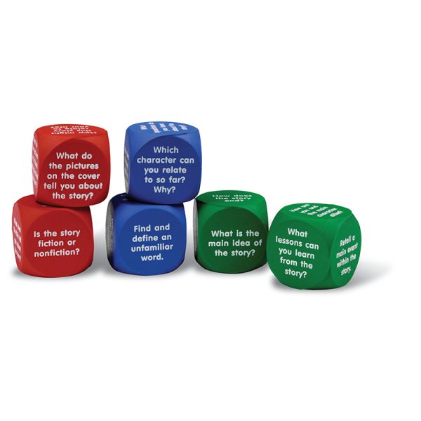 Reading Comprehension Cubes, 6/set