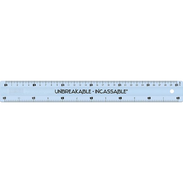 Unbreakable Ruler 12" / 30cm