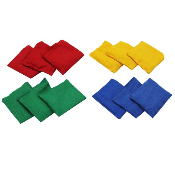 Bean Bags, 3" x 3", Set of 12