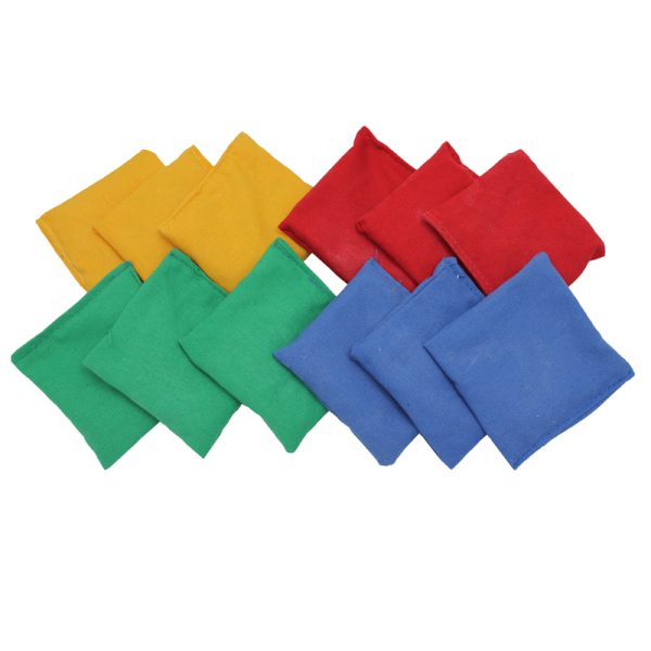 Bean Bags, 4" x 4", Set of 12