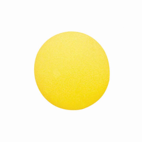 Uncoated Foam Ball, 4", Yellow