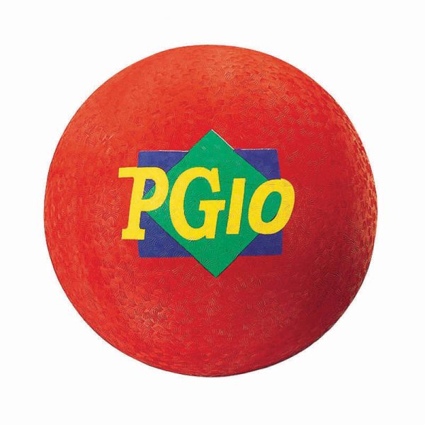 Playground Ball, 10" Diameter, Red