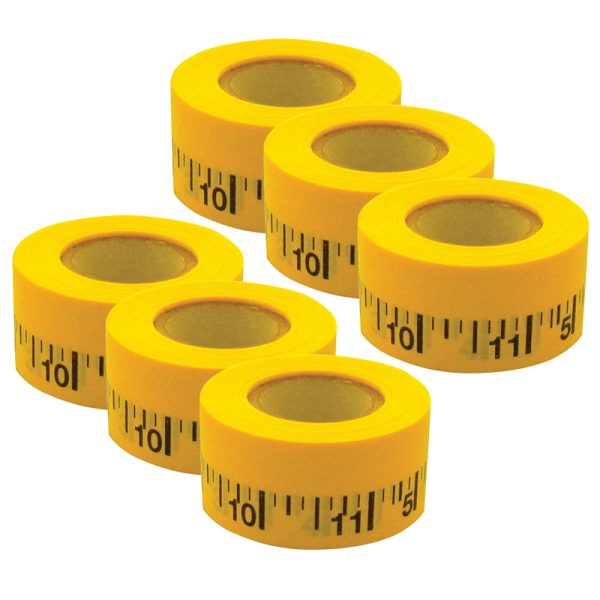 Measurement Tape, 6 Rolls