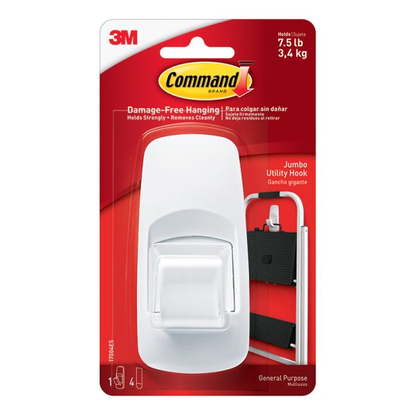 Command™ Jumbo Utility Hook