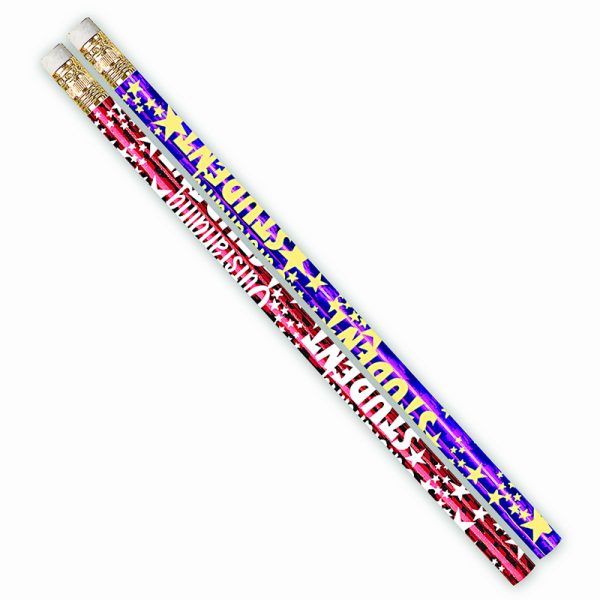 Outstanding Student Pencils, Pack of 12