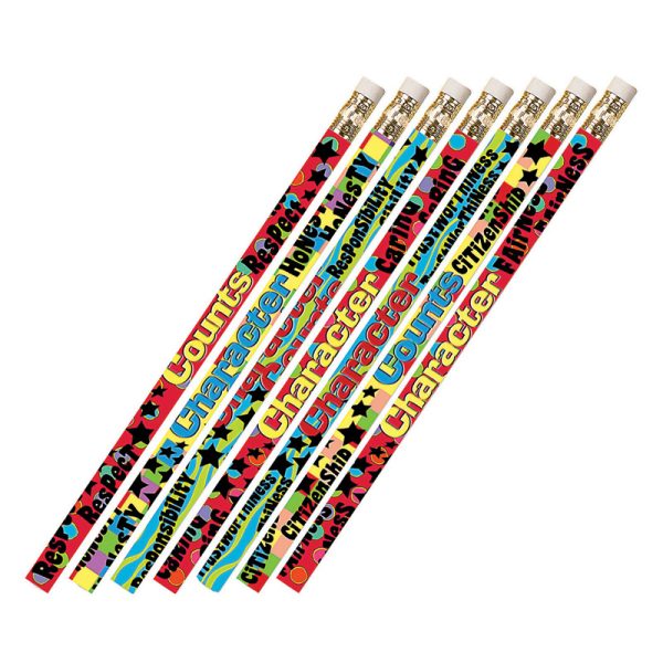 Character Matters Pencils, Pack of 12