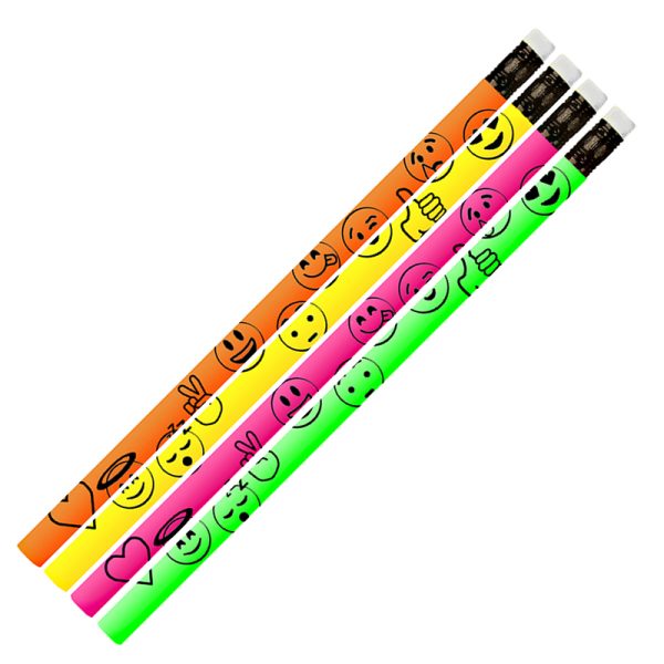 Everyday Emotion Icons Pencil, Pack of 12