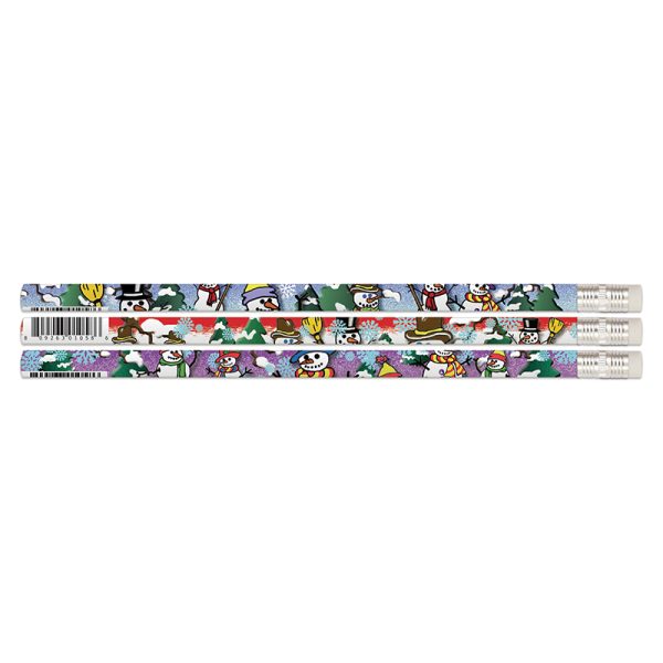 Snowbuddies Pencils, Assortment, Pack of 12