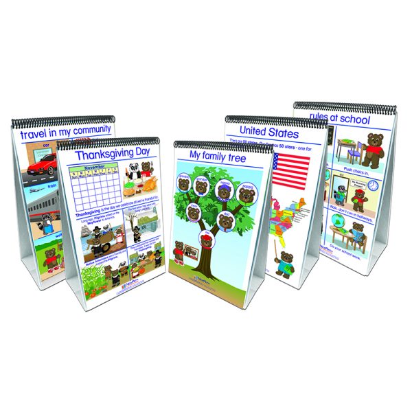 Social Studies Readiness Flip Chart, Set of All 5