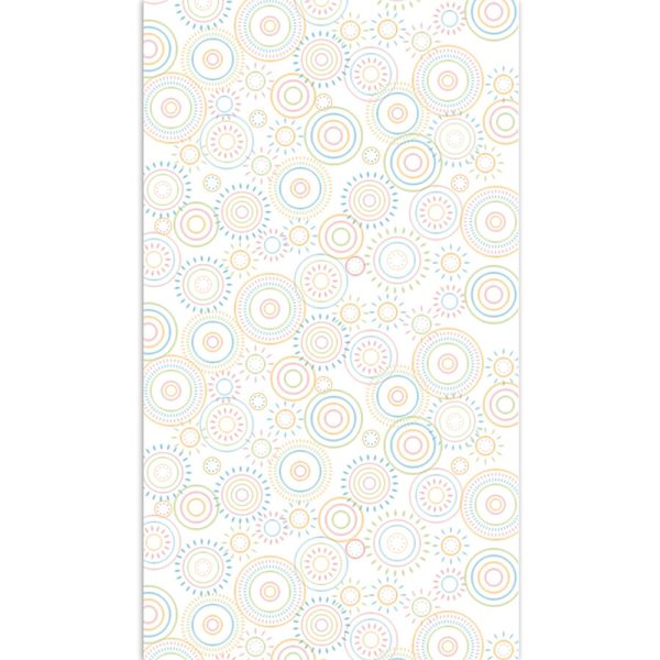 Photography Backdrop Paper, Hopscotch Circles, 48" x 12', 4 Rolls