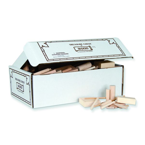 Treasure Chest of Wood, Assorted Shapes & Sizes, 10 lb.