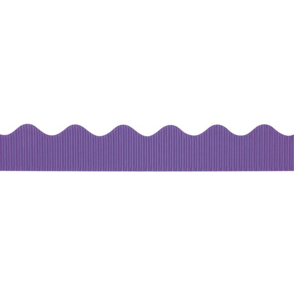 Decorative Border, Deep Purple, 2-1/4" x 50', 1 Roll