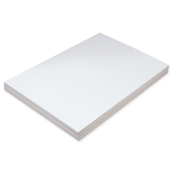 Super Heavyweight Tagboard, White, 12" x 18", 100 Sheets