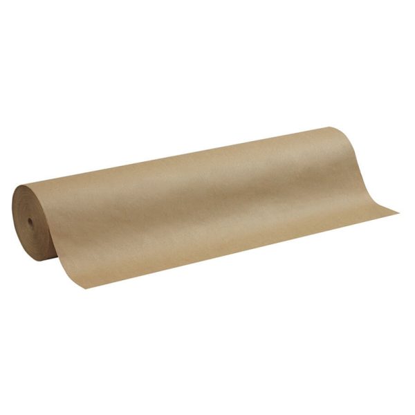 Lightweight Kraft Roll, Natural Kraft, 48" x 1,000', 1 Roll