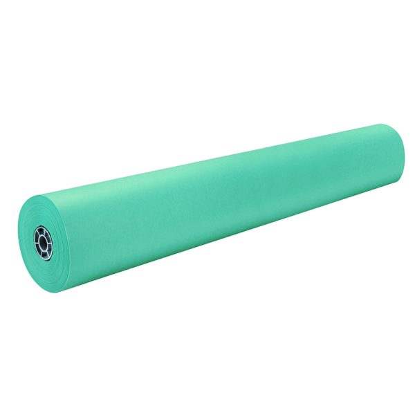 Colored Kraft Duo-Finish® Paper, Aqua, 36" x 1000', 1 Roll