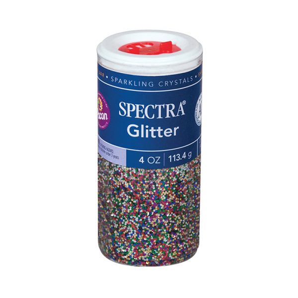 Glitter, Multi-Color, 4 oz., 1 Jar