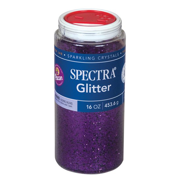 Glitter, Purple, 1 lb., 1 Jar