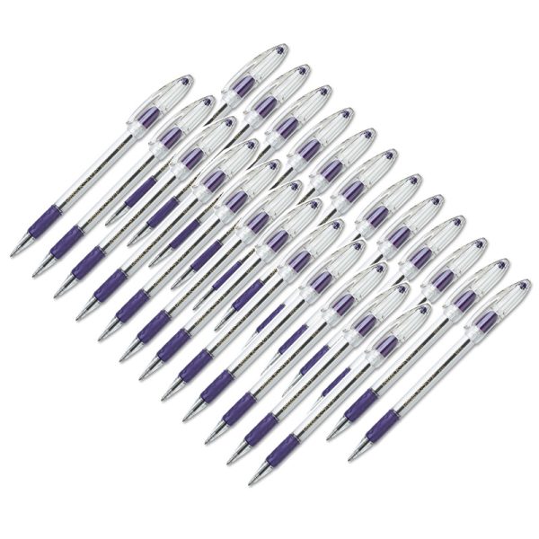 R.S.V.P.® Ballpoint Pen, Medium Point, Violet, Pack of 24