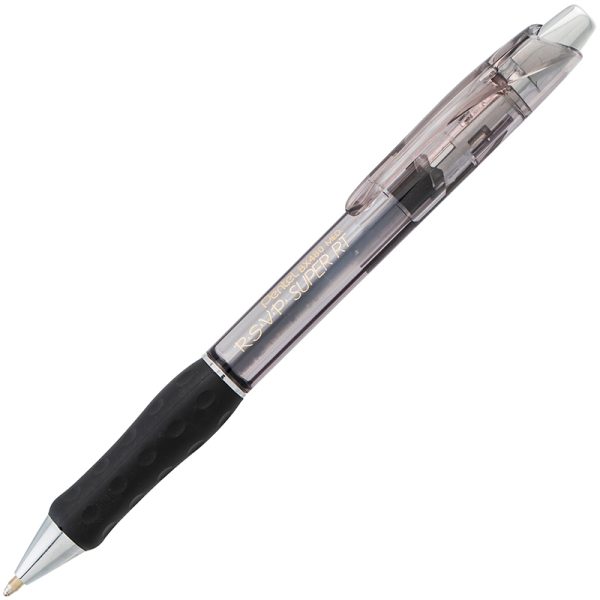 R.S.V.P.® Super RT Retractable Ballpoint Pen, Black