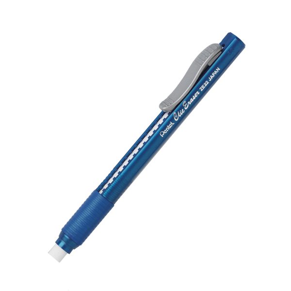 Clic Eraser Grip, Blue Barrel