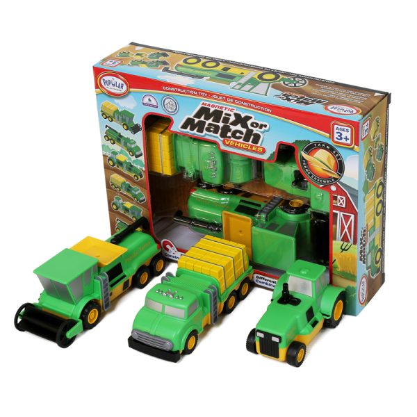 Magnetic Mix or Match® Vehicles, Farm