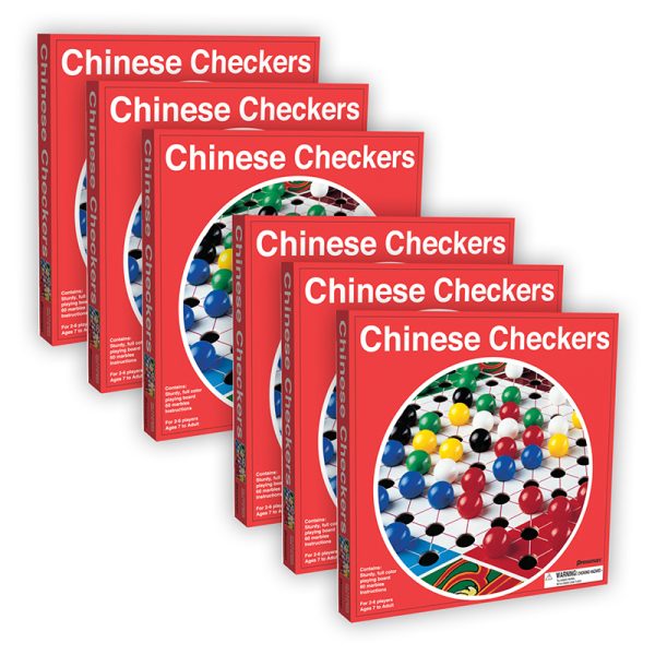 Chinese Checkers, Pack of 6