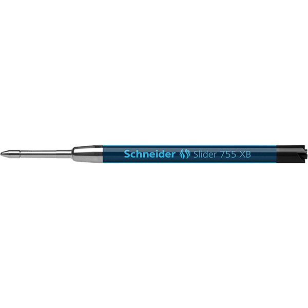 Slider 755 XB Ballpoint Pen Refill, 1.4 mm, Black Ink, Single Refill