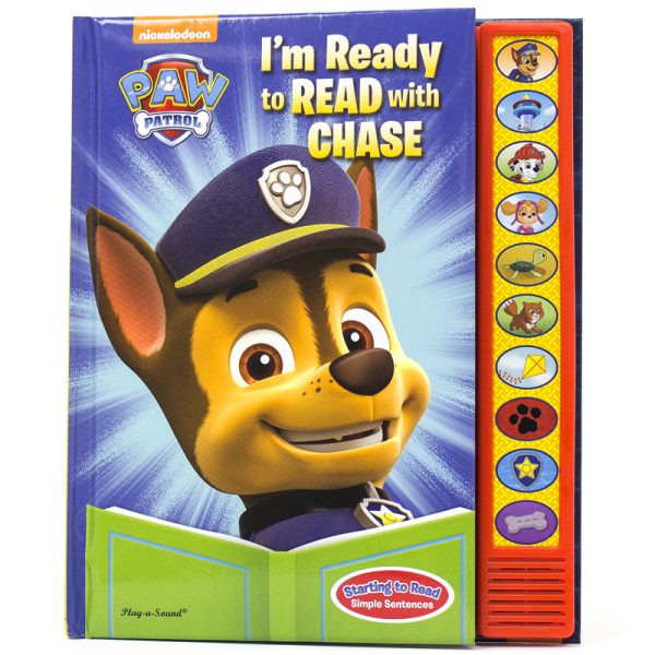 I'm Ready to Read Book PAW Patrol with Chase