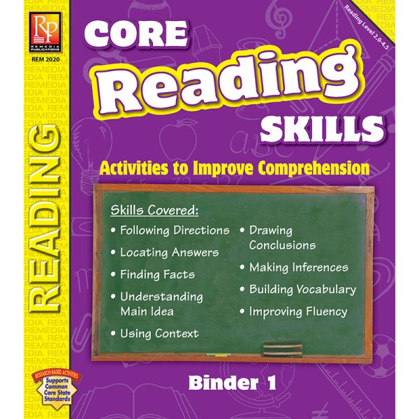 Core Reading Skills Program: Binder 1