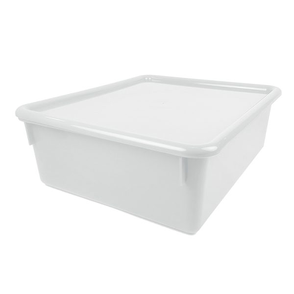 Double Stowaway® Tray with Lid, Clear