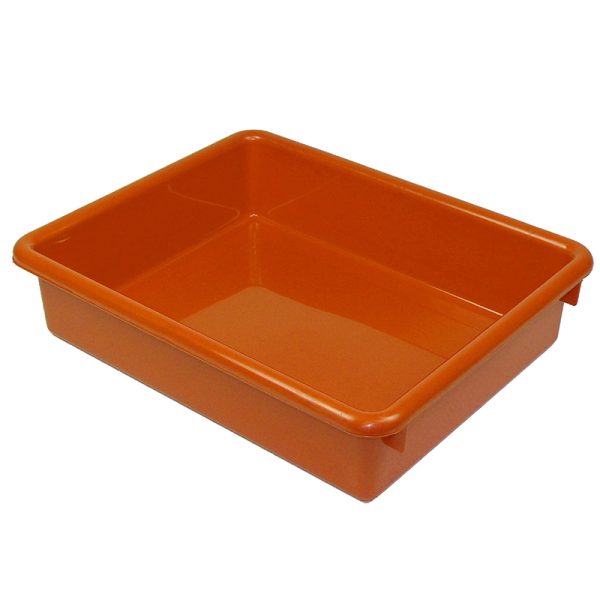 Stowaway® 3" Letter Tray no Lid, Orange