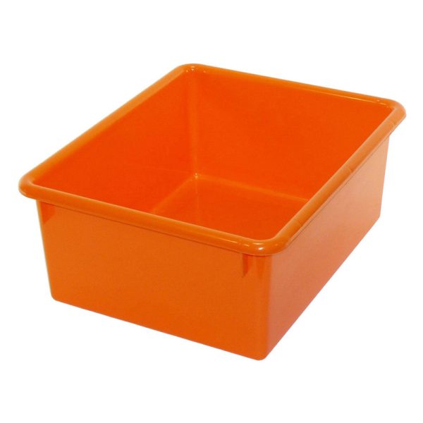 Stowaway® 5" Letter Box no Lid, Orange