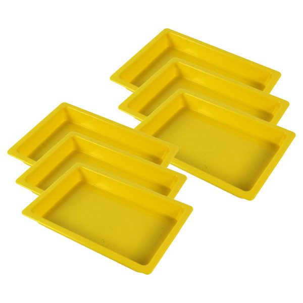 Small Creativitray®, Yellow, Pack of 6