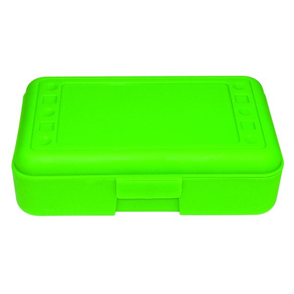 Pencil Box, Lime Opaque