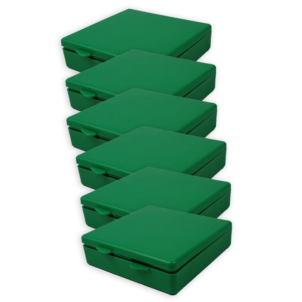 Micro Box, Green, Pack of 6