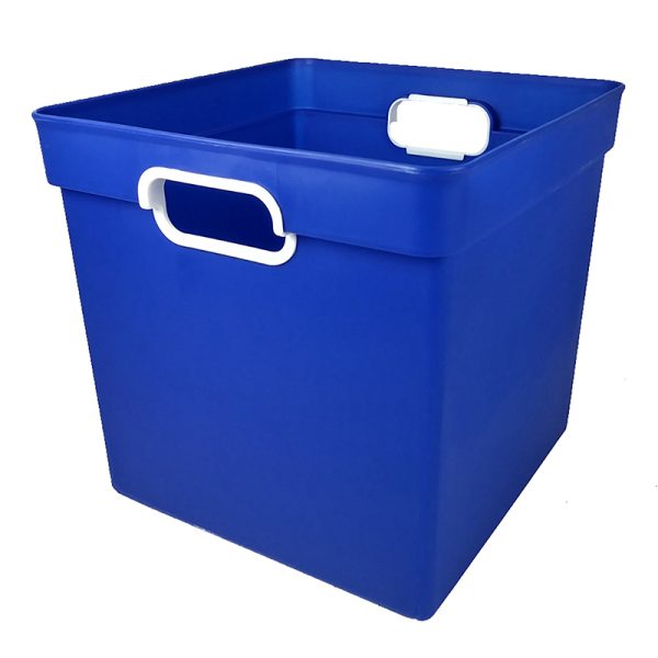 Cube Bin, Blue