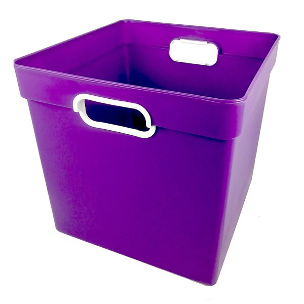 Cube Bin, Purple