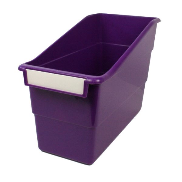 Tattle® Shelf File, Purple