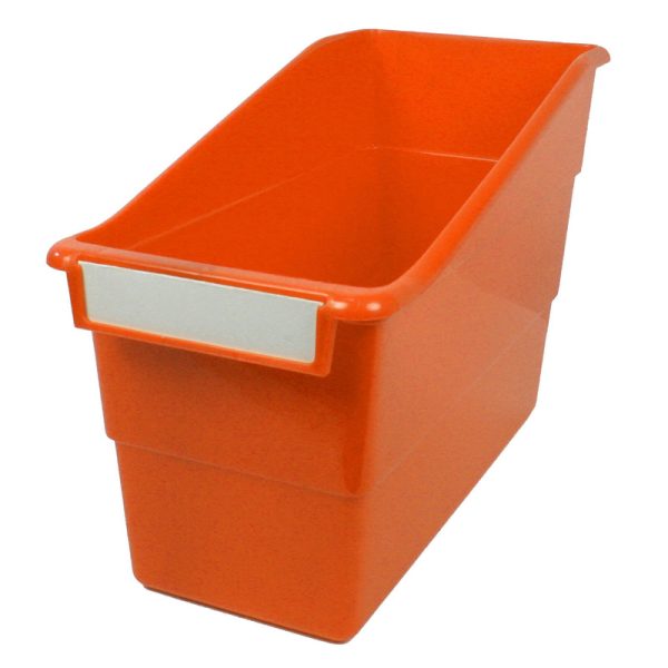 Tattle® Shelf File, Orange