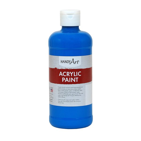 Acrylic Paint 16 oz, Cobalt Blue