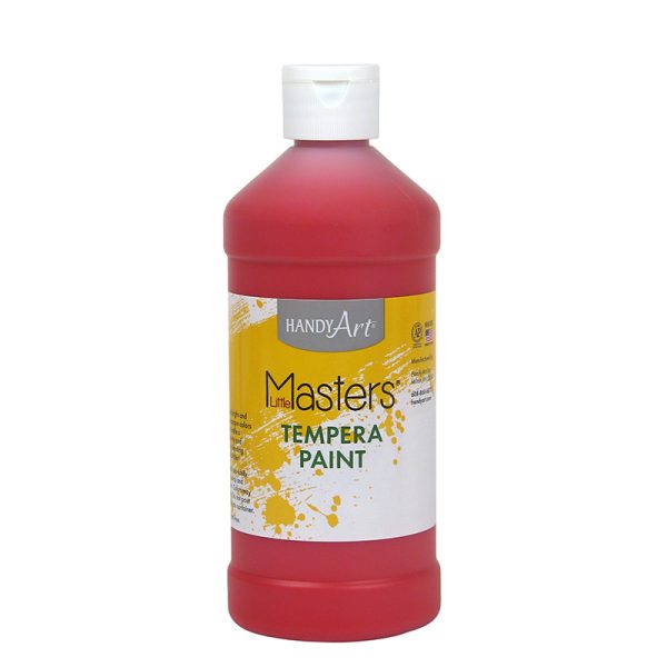 Little Masters® Tempera Paint, Red, 16 oz.