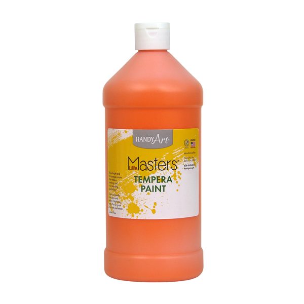 Little Masters® Tempera Paint, Orange, 32 oz.