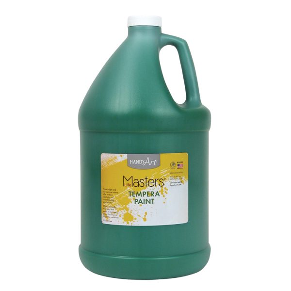 Little Masters® Tempera Paint, Green, Gallon