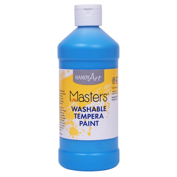 Little Masters® Washable Tempera Paint, Light Blue, 16 oz.