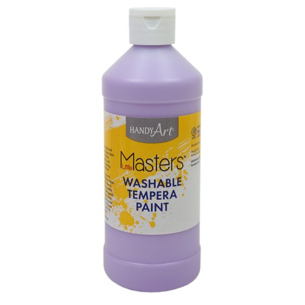 Little Masters® Washable Tempera Paint, 16 oz., Light Purple