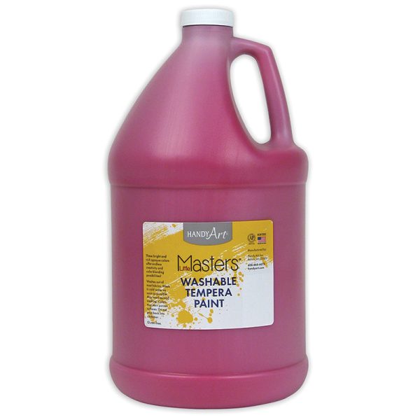 Little Masters® Washable Tempera Paint, Magenta, Gallon