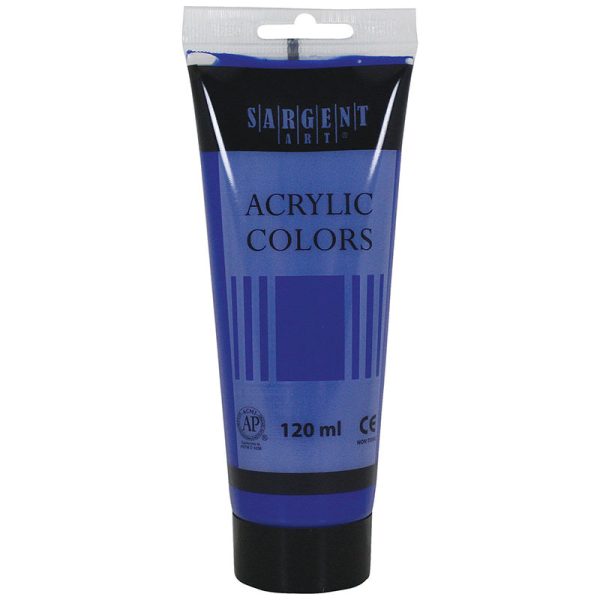 Acrylic Paint Tube, 120 ml, Cobalt Blue Hue