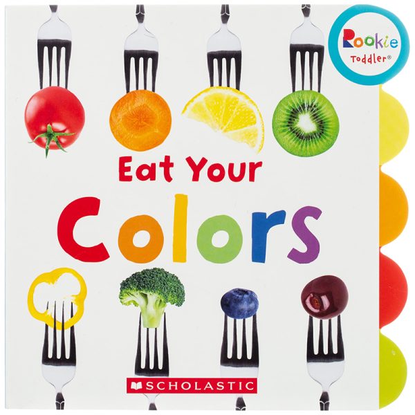 Rookie Toddler® Board Book, Eat Your Colors