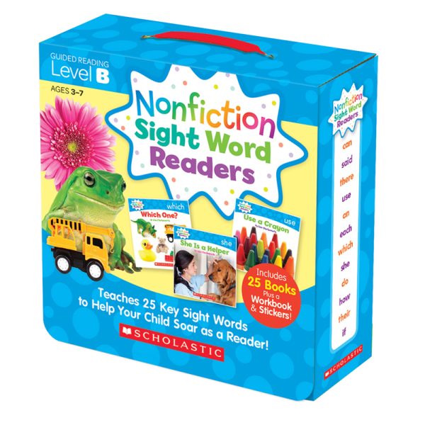 Nonfiction Sight Word Readers Set, Level B, Set of 25 Books